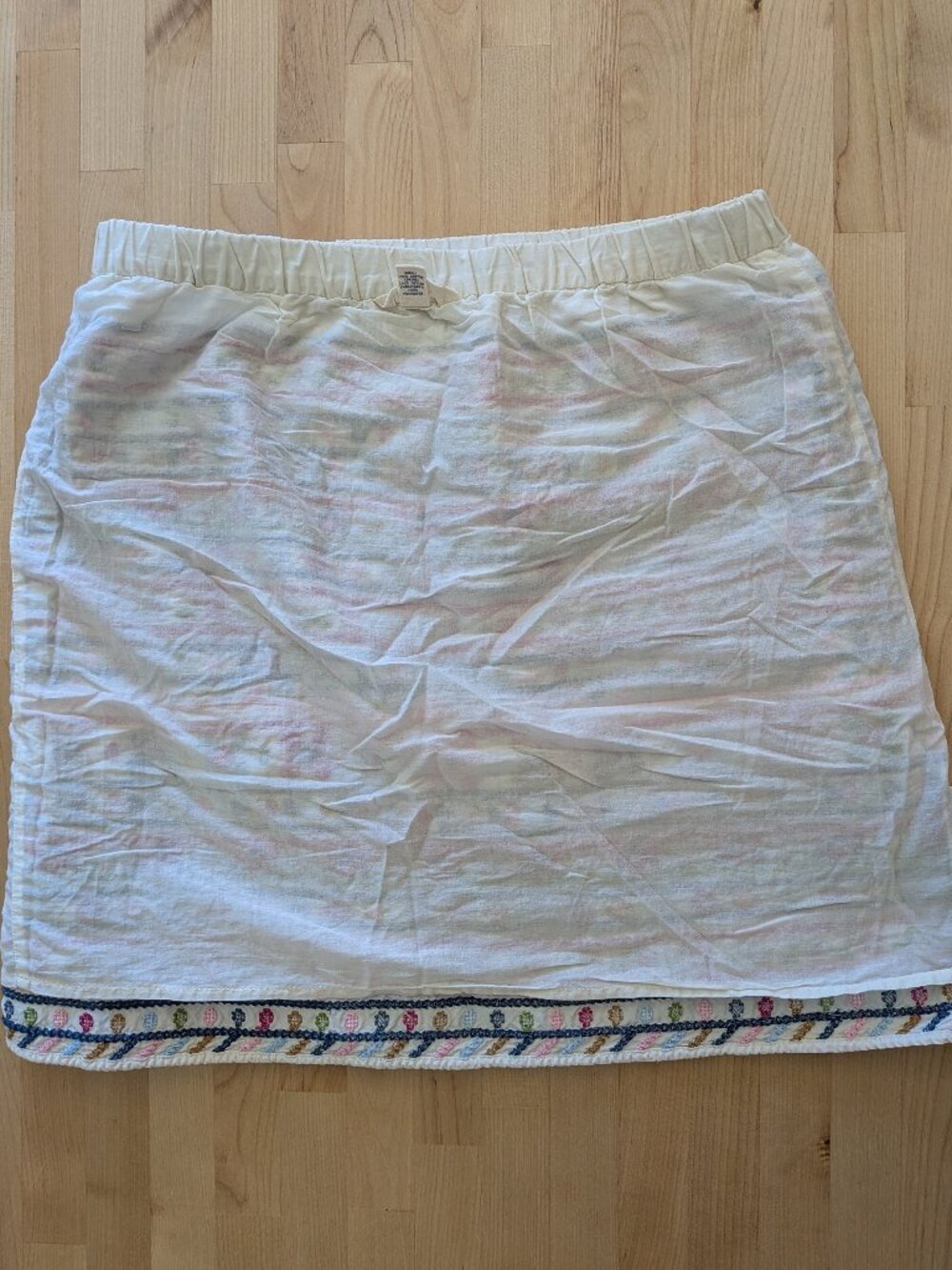 Lands' End Embroidered Skirt size XS - Picture 6 of 9